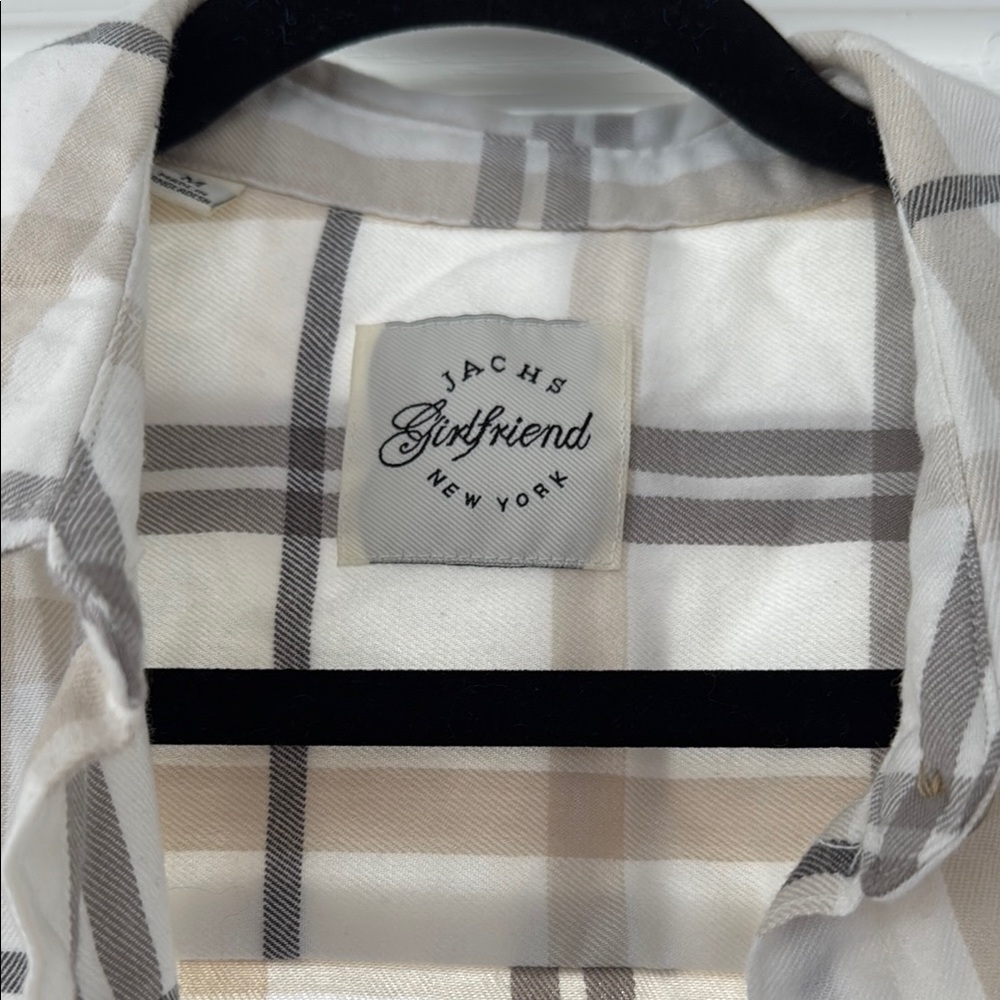 Plaid Button-Up Jacket - Picture 2 of 13